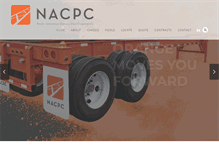 Tablet Screenshot of nacpc.org